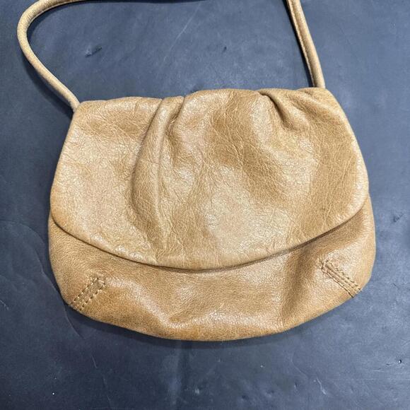 Fossil Boho Brown Leather Crossbody Bag Purse Key Adjustable Vintage Y2K - Picture 4 of 14